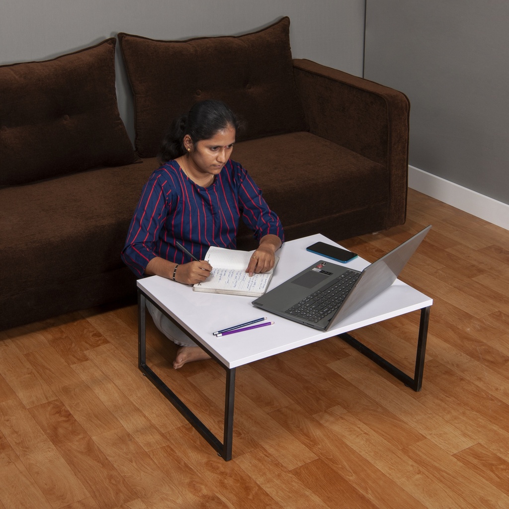 Floor seating desk - Desert Walnut