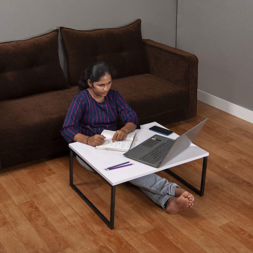 Floor seating desk - Desert Walnut