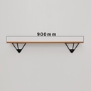 Aquilla Wall Shelf DESERT WALNUT (IB78)