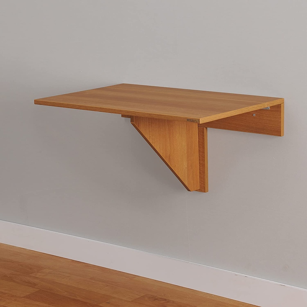 Wall Mounted iDesk with Ledge Desert Walnut (IB77-1)