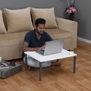 Foldable Floor Desk Small - White