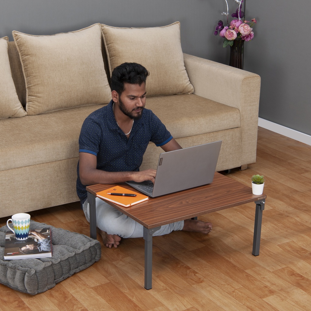 Foldable Floor Desk Small - White