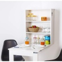 Altair Wall Mounted Table with Storage(IB4-2)