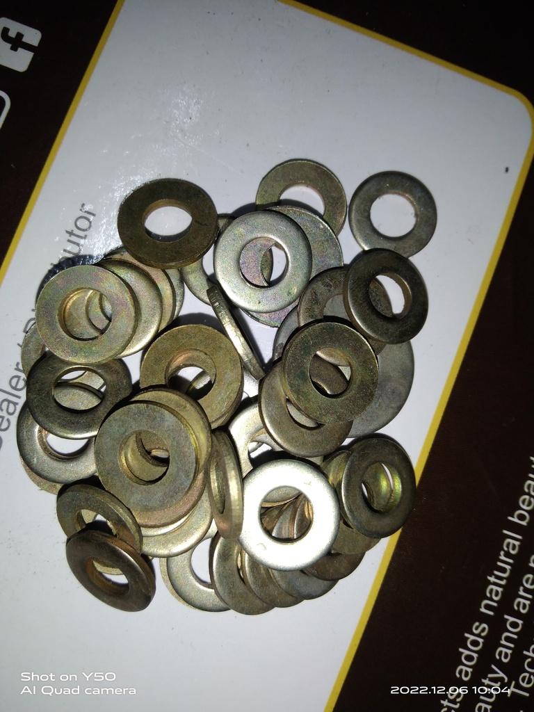 M6 MS PLAIN WASHER
