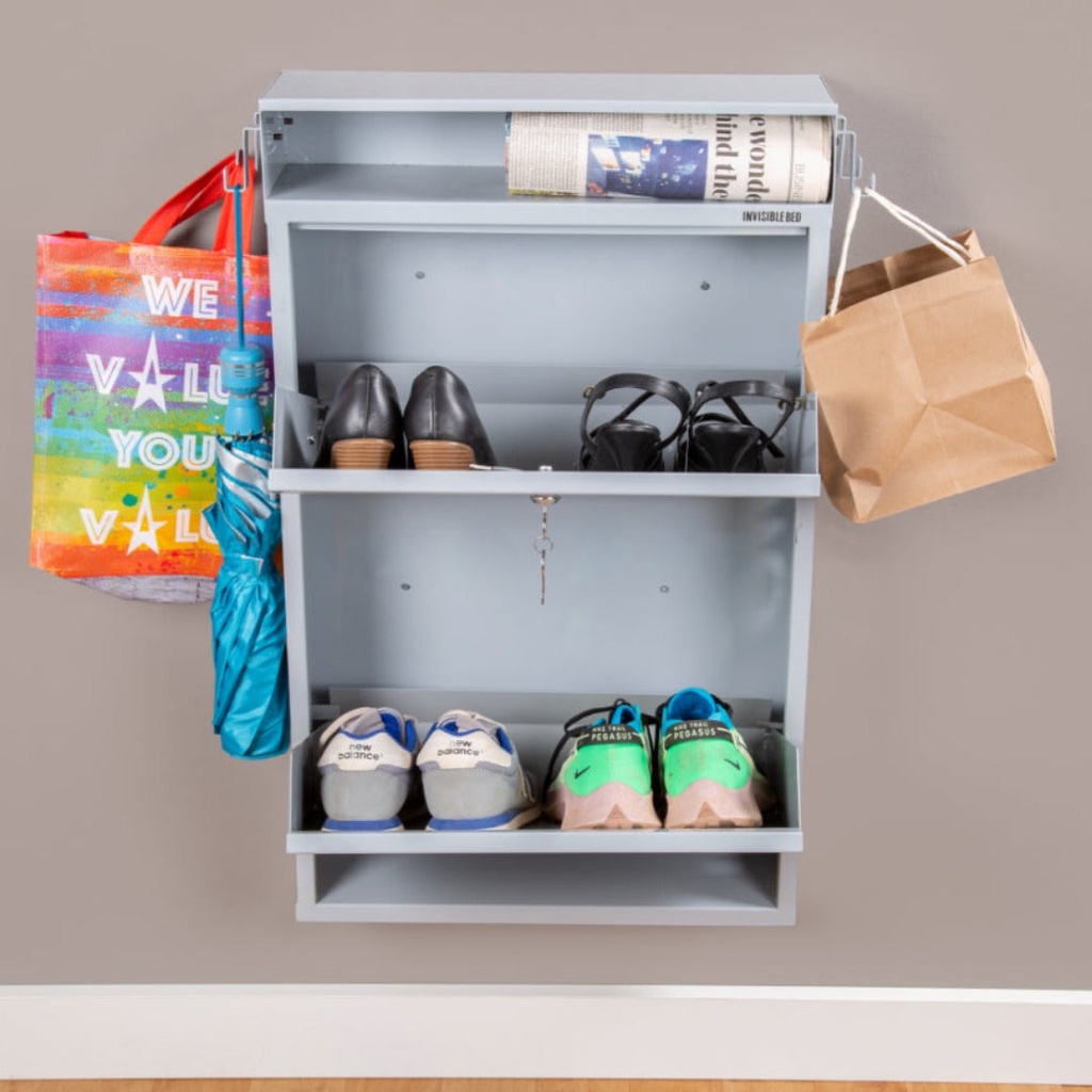 Wall Mounted Shoe Rack