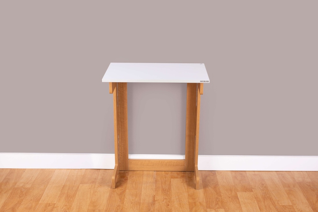 Crus Folding Table Glossy White