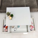 iCoffee Table With Side Storage Custom