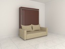 Queen Vertical iBed with Sofa Storage Large(Value)