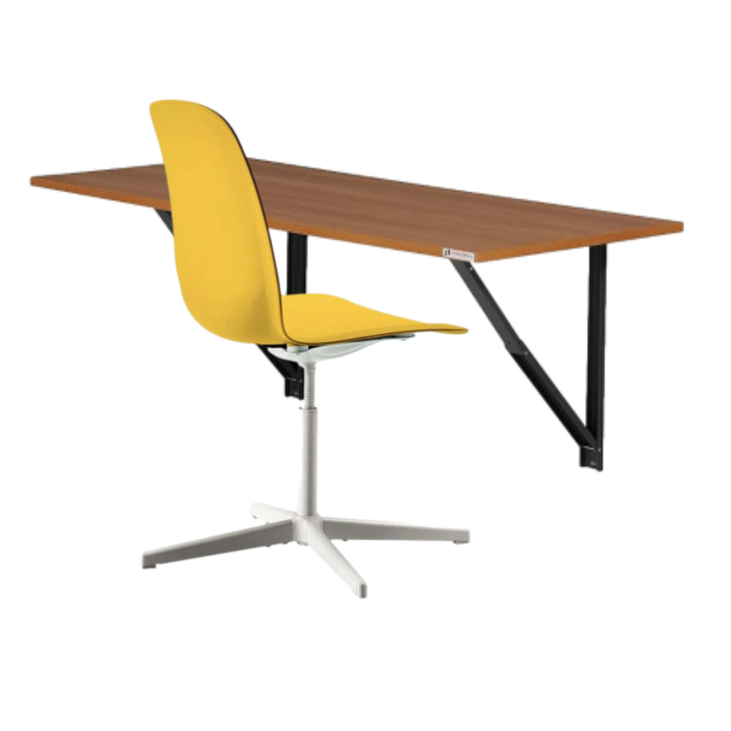 Tureis Large Wall Mounted iDesk &amp; Leifarne Swivel Chair