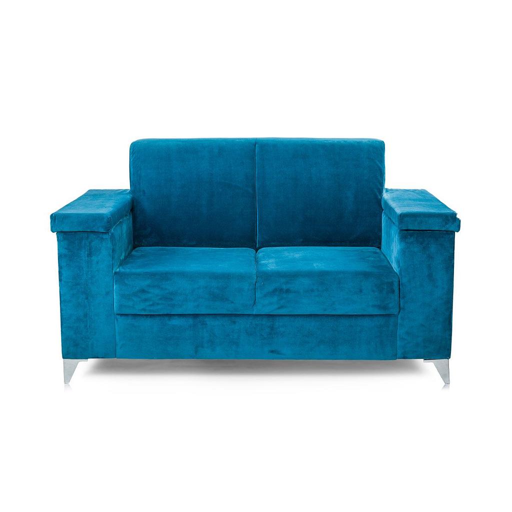 Two Seater comfortable sofa in Fabric with armrest storage(IB29)