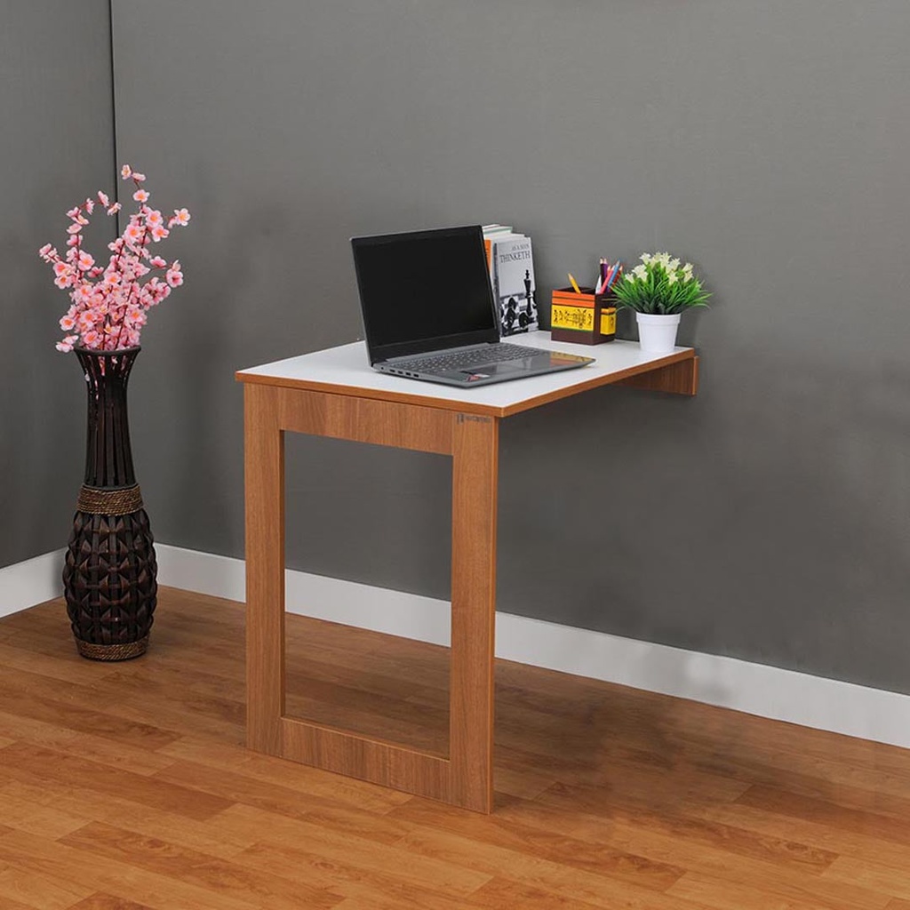 Mintaka Foldable Wall-Mounted Table - Desert Walnut(IB27-3)