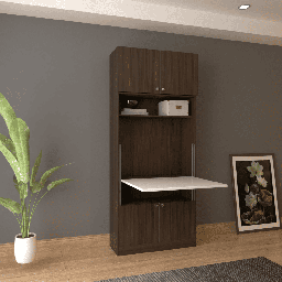 Sagitta Study Desk - Rich Walnut