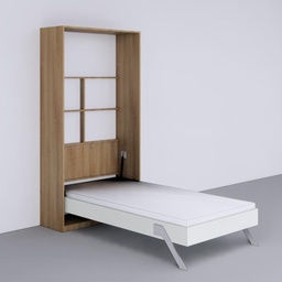 [IB81-1] Single Vertical Bed with Foldable iTable