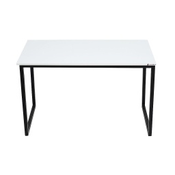 [Metal-Table-Max-Fixed-Top-4x2-GW] Polaris Multipurpose Sleek Table - Glossy White (4x2)(IB17-2)