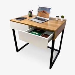 [Metal-Table-Max-With-Storage-3x2-DW] Minimalistic Work Table With Storage(IB62-1)