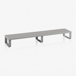 [Dual-monitor-riser-Grey] Avior Dual Monitor Riser - GREY