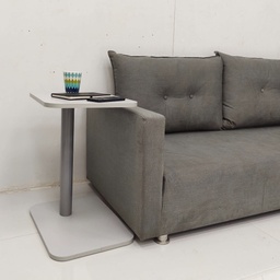 [Sofa-side-table-Grey] Lyra Sofa Side Table - Grey